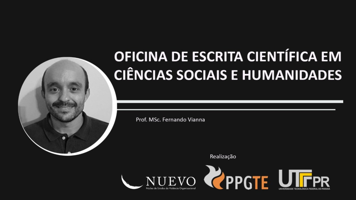 Oficina de Escrita Científica em Ciências Sociais e Humanidades